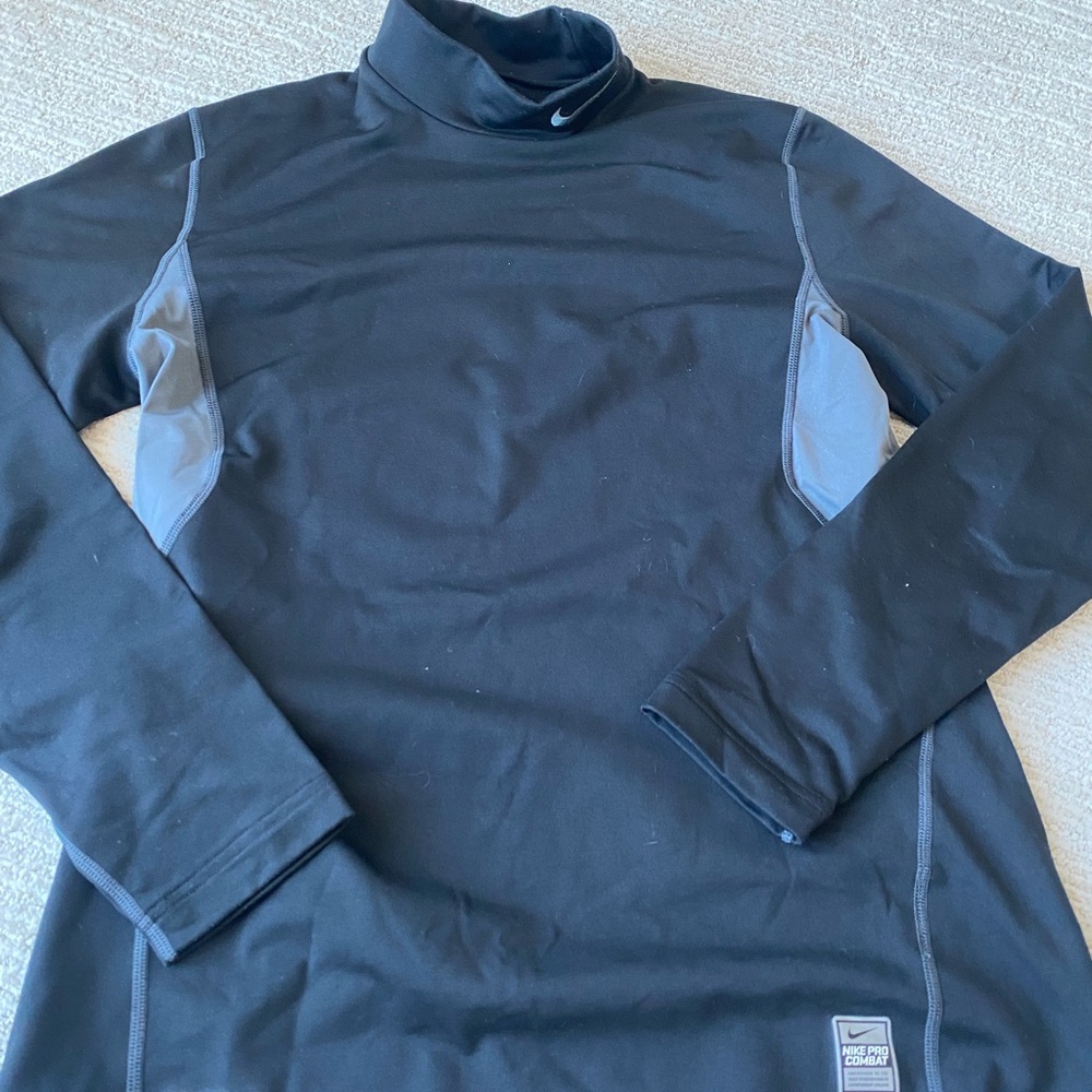 Nike Pro Ski/Snowboarding Fleece Lined Underlayer Dri-Fit Men’s Size M